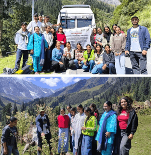 DRC-Jodhpur Conducts Field Workshop on Himalayan Pollinator Conservation with Students of Haripur College, Manali